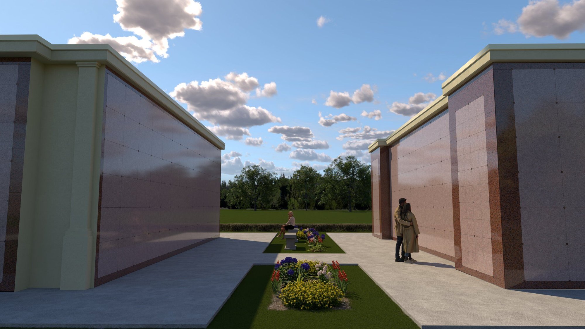 24-025 SC Boiling Springs - Good Shepherd MP Courtyard View Rendering 2024.10.16 24-025 SC Boiling Springs - Good Shepherd MP Courtyard View Rendering 2024.10.16